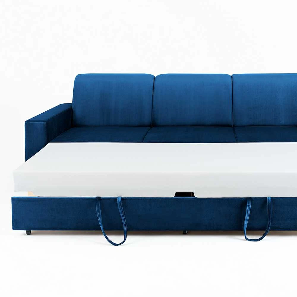 Customform Sofa-lova, STABLE 3 vietų, 95x232 cm, Mėlyna