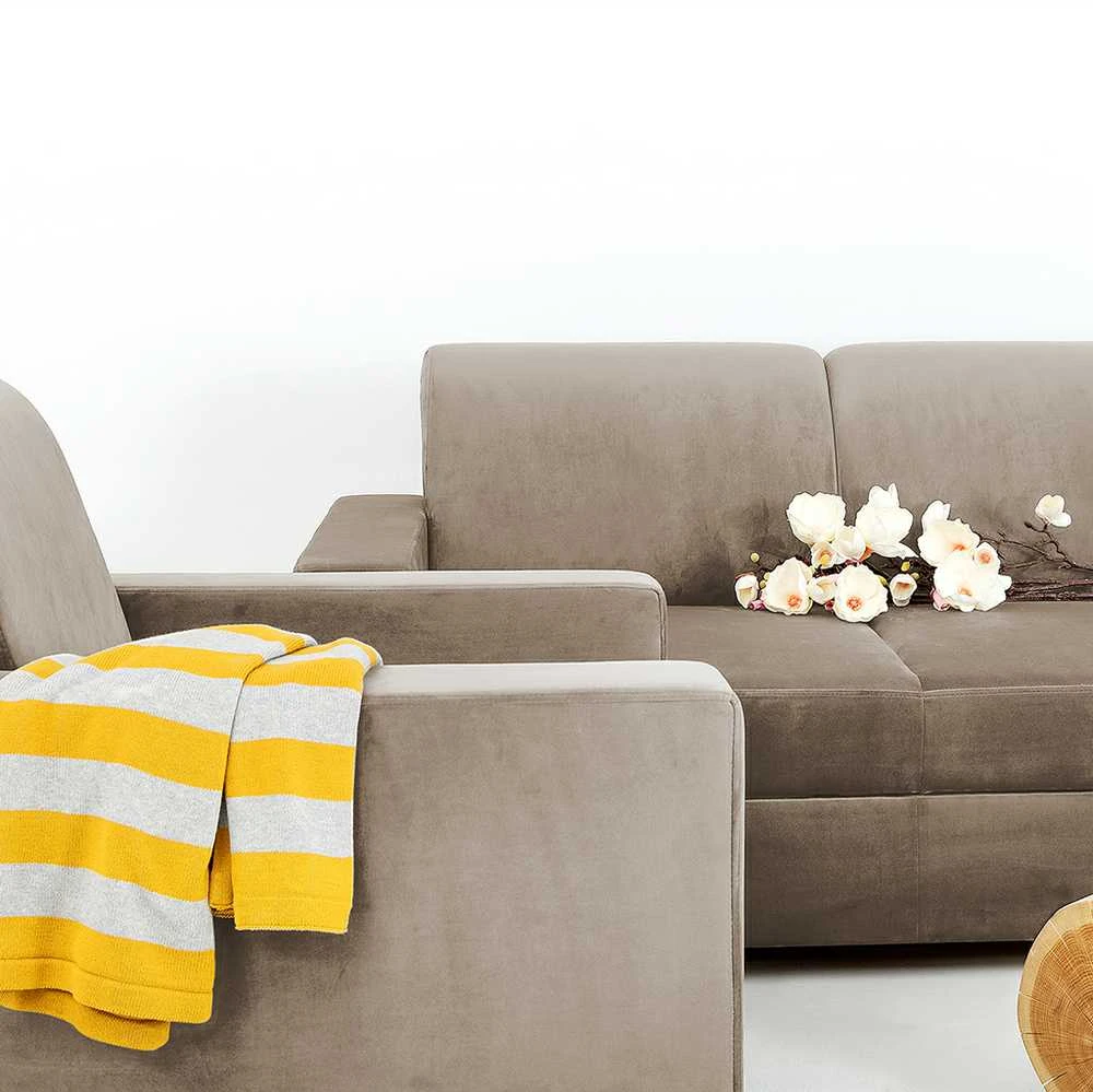 Customform Sofa-lova, STABLE 3 vietų, 95x232 cm, Bežinė