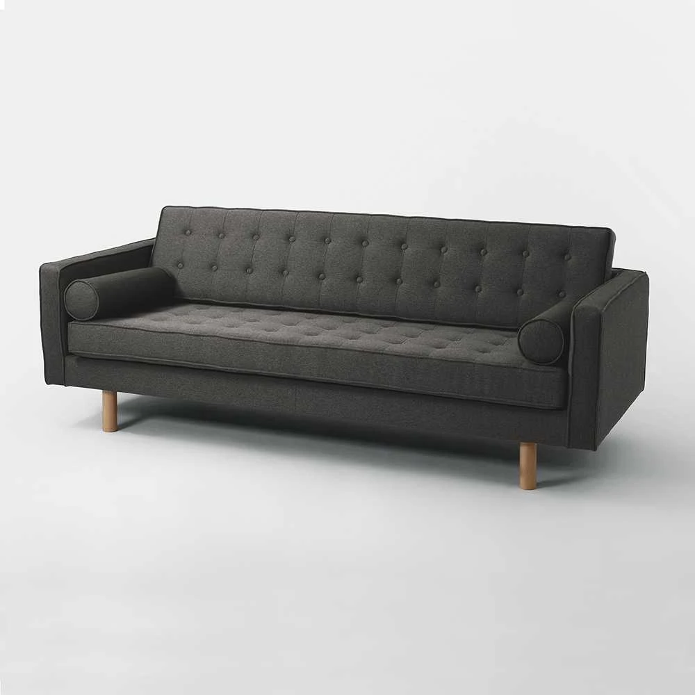 Customform Sofa-lova, TOPIC WOOD, 210x88 cm, Anglies spalva