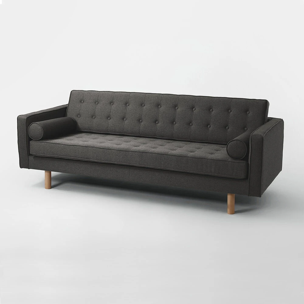 Customform Sofa-lova, TOPIC WOOD, 210x88 cm, Anglies spalva