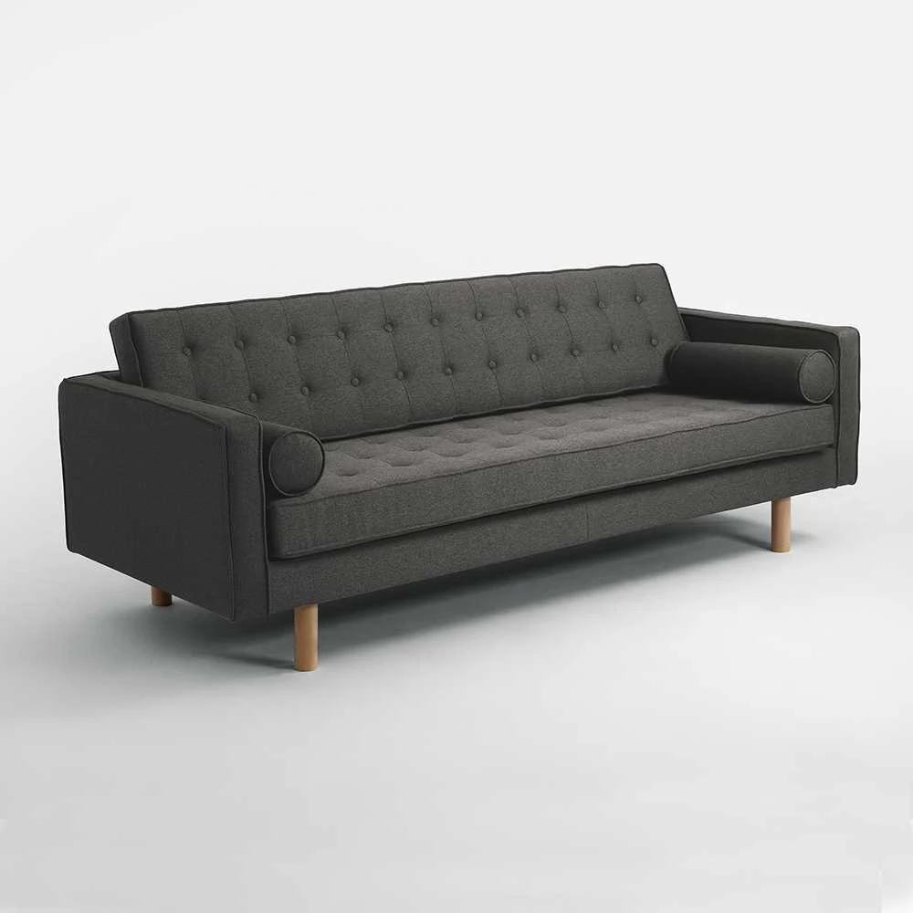 Customform Sofa-lova, TOPIC WOOD, 210x88 cm, Anglies spalva
