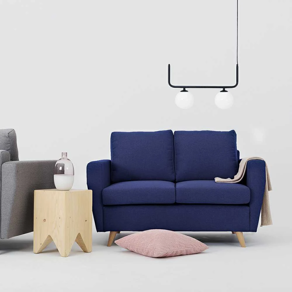 Customform Sofa, LOVER 2 vietų, 90x134 cm, Rašalinis