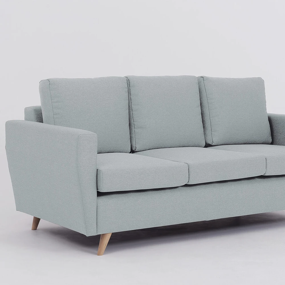 Customform Sofa, LOVER 3-vietė, 90x189 cm, Pilka