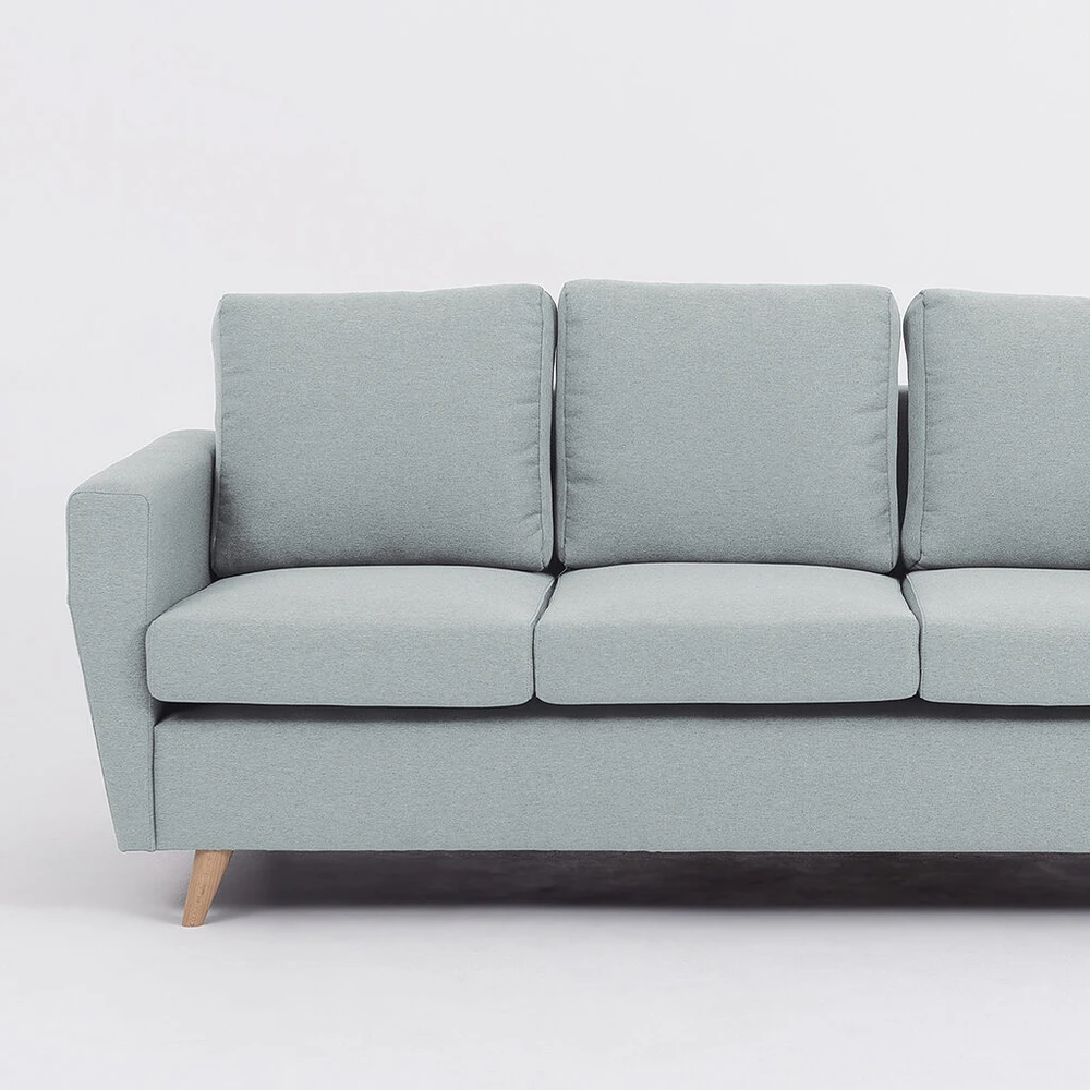 Customform Sofa, LOVER 3-vietė, 90x189 cm, Pilka