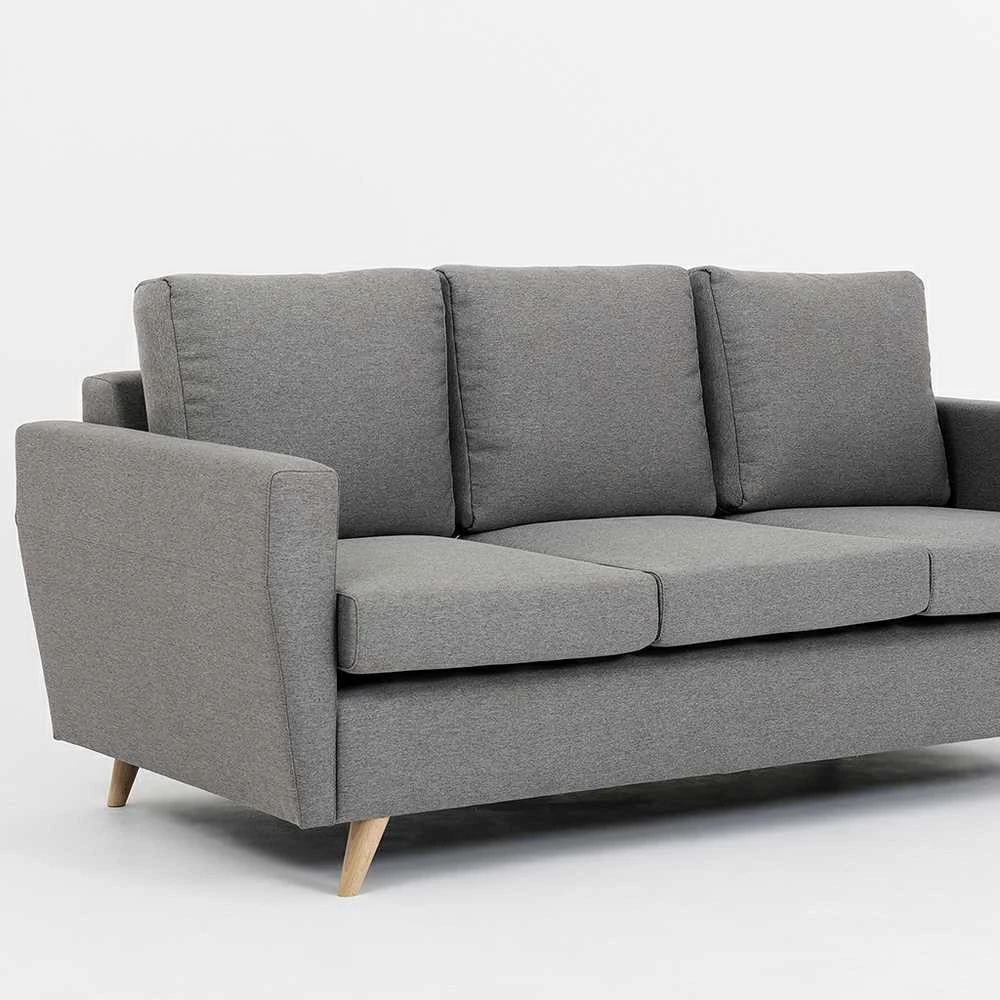 Customform Sofa, LOVER 3 vietų, 0.9x1.89x0.86 m, Pilka