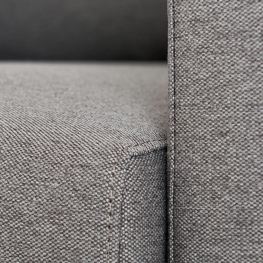 Customform Sofa, LOVER 3 vietų, 0.9x1.89x0.86 m, Pilka