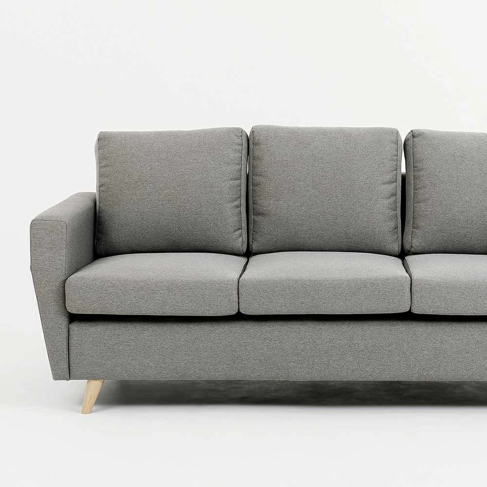 Customform Sofa, LOVER 3 vietų, 0.9x1.89x0.86 m, Pilka