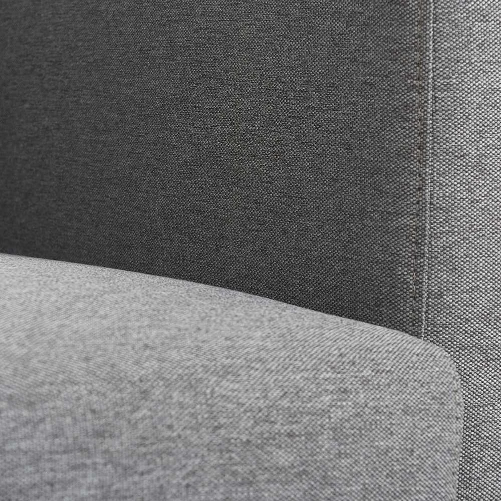 Customform Sofa, LOVER 3 vietų, 0.9x1.89x0.86 m, Pilka