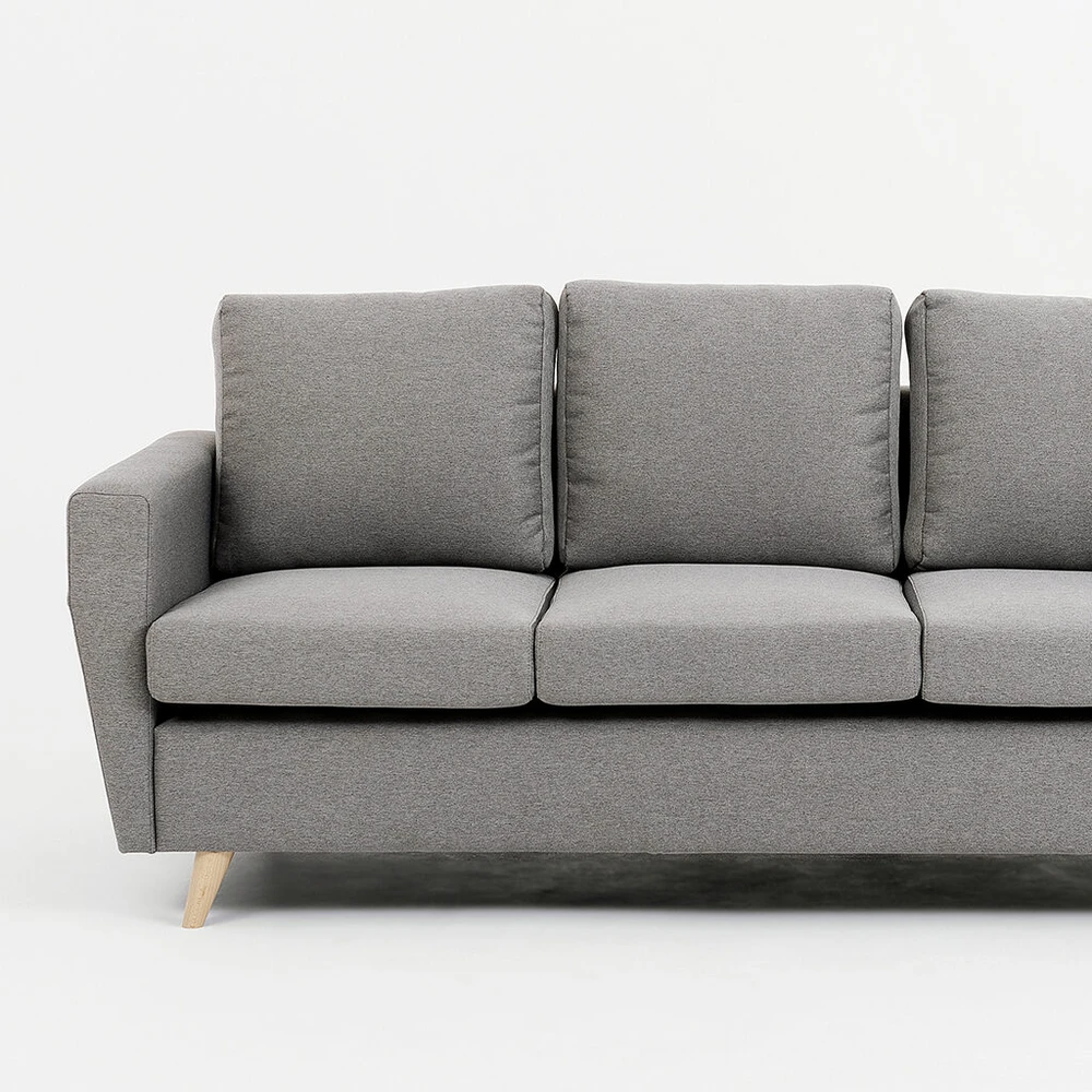 Customform Sofa, LOVER 3 vietų, 0.9x1.89x0.86 m, Pilka