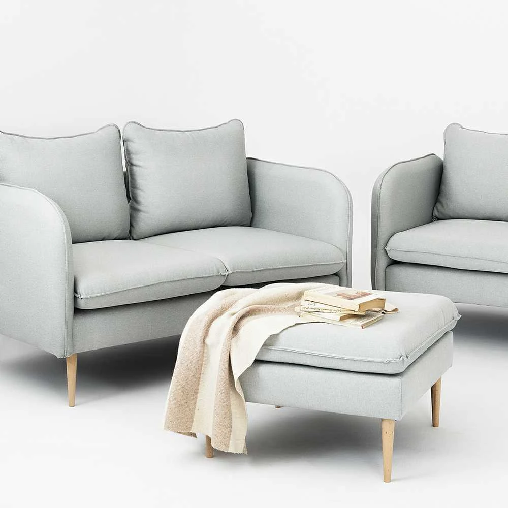 Customform Sofa, POSH, 145x89 cm, Pilka