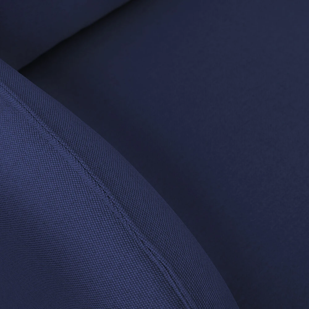 Customform Sofa, POSH Juodas 2 vietų, 0.89x1.45x0.9 m, Juoda