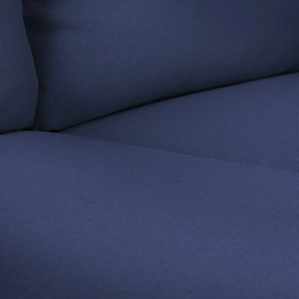 Customform Sofa, POSH WOOD 3 vietų, 89x205 cm, Rašalinė