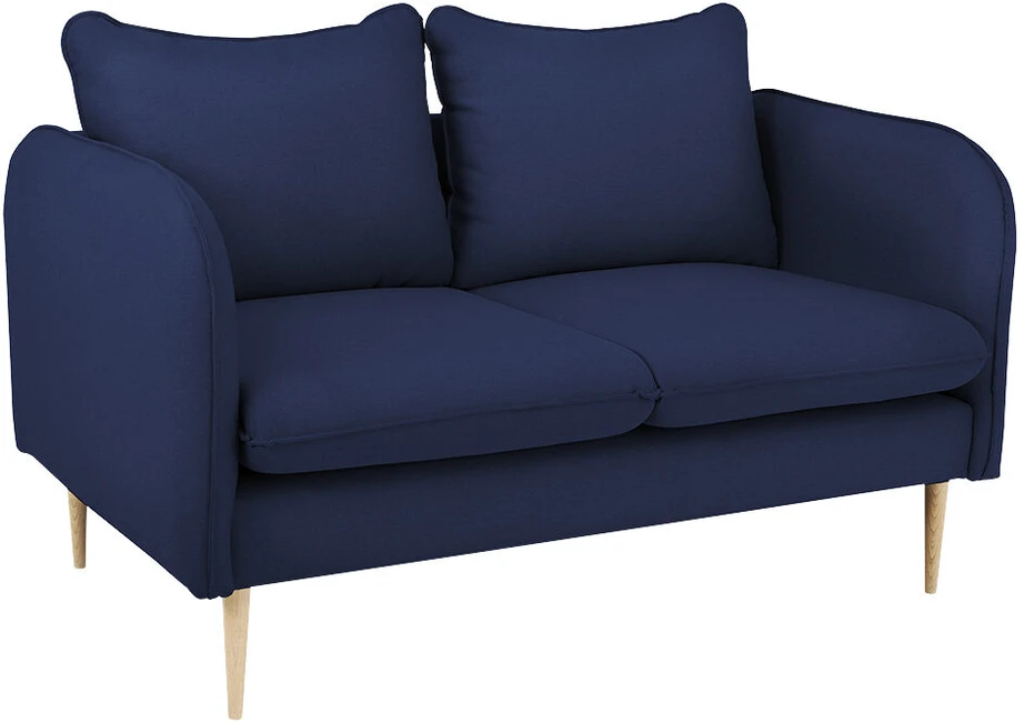 Customform Sofa, POSH WOOD dviem asmenim, 89x145x90 cm, Rašalinis