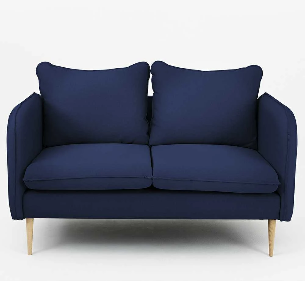 Customform Sofa, POSH WOOD dviem asmenim, 89x145x90 cm, Rašalinis