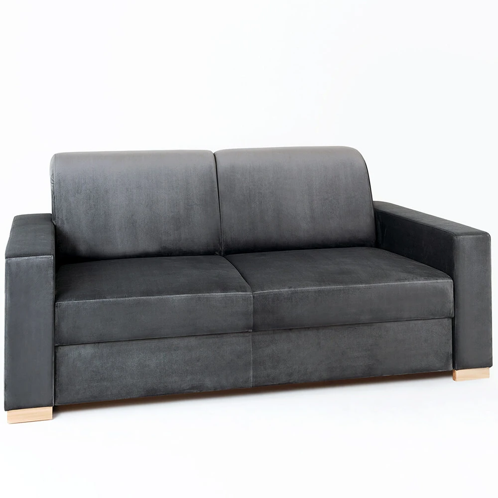 Customform Sofa, Stabilus, 95x165 cm, Pilka