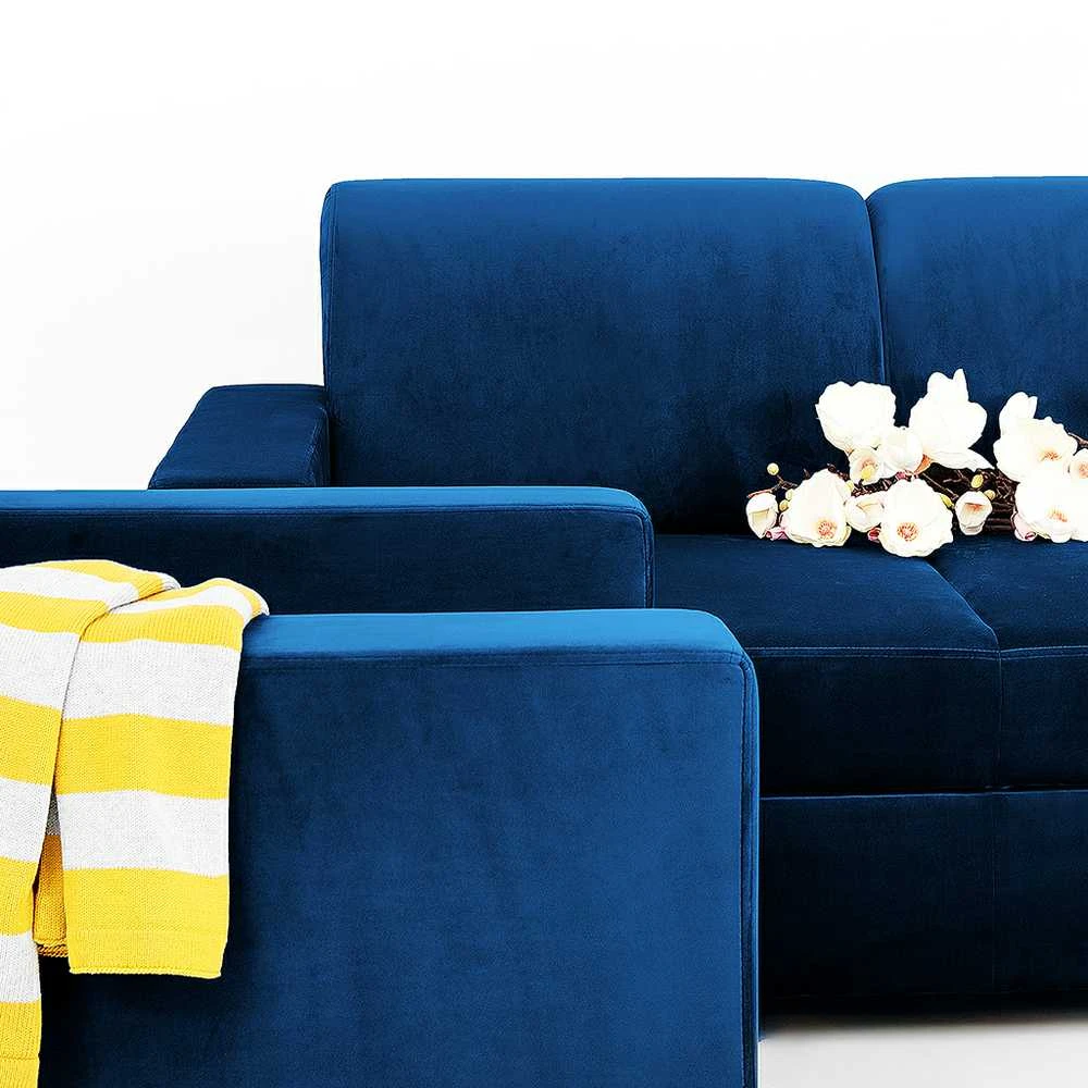 Customform Sofa, STABLE 2 vietų, 95x165 cm, Mėlyna