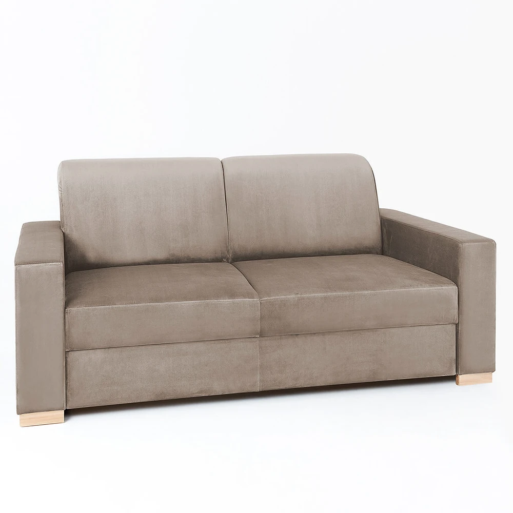Customform Sofa, STABLE dviems, 0.95x1.65 m, Bežinė