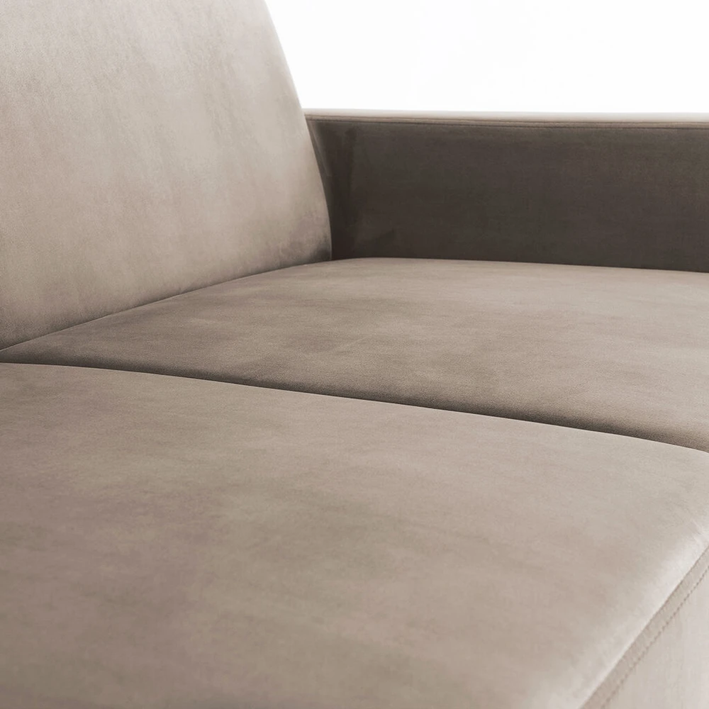 Customform Sofa, STABLE dviems, 0.95x1.65 m, Bežinė