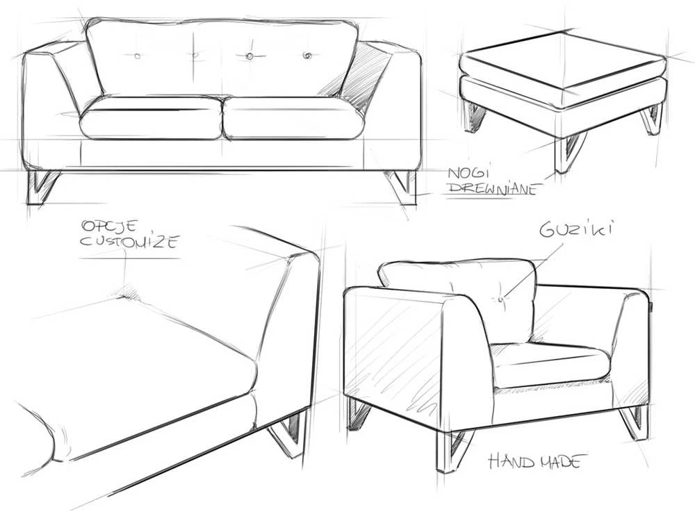 Customform Sofa, TOPIC, 88x162 cm, Juoda
