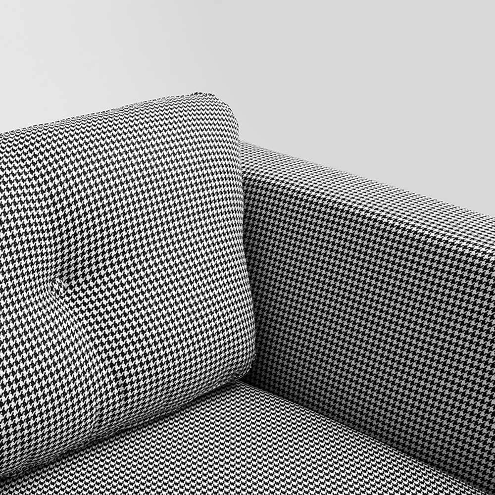 Customform Sofa, TOPIC, 88x162 cm, Juoda