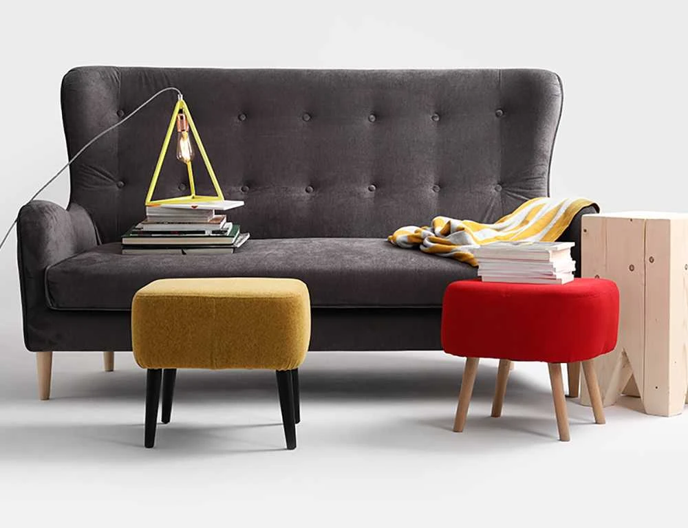Customform Sofa, TOPIC WOOD, 210x88 cm, Gili jūra