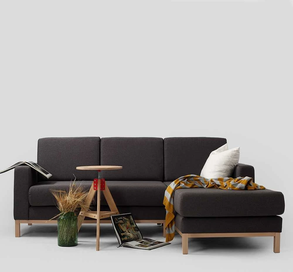 Customform Sofa, Willy, 230x97 cm, Aronia