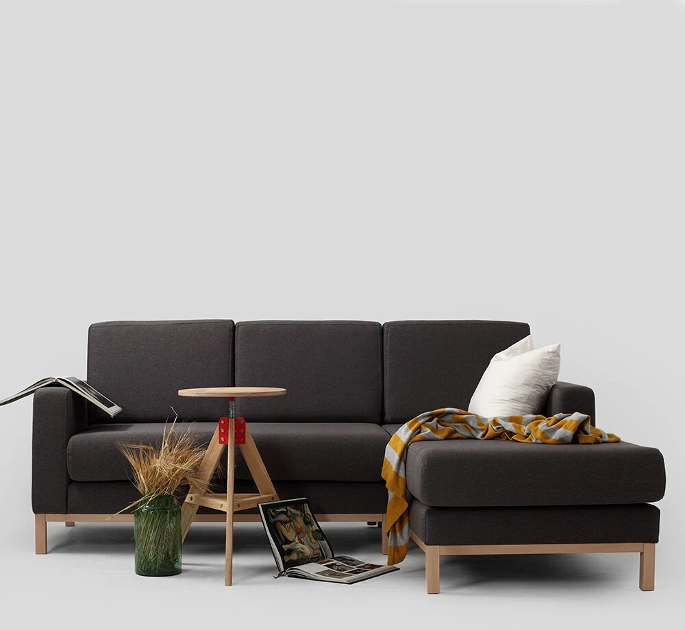 Customform Sofa, Willy, 230x97 cm, Aronia