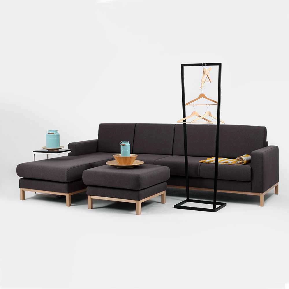 Customform Sofa, Willy, 97x180 cm, Inky