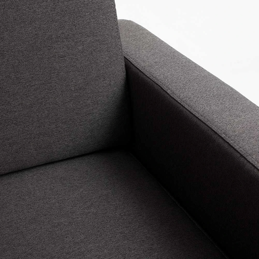 Fotelis Customform Sofa, Willy, 97x230 cm, Tamsus Houndstooth