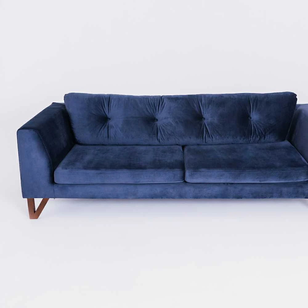 Sofa, ZUGO, 84x178 cm, mėlyna