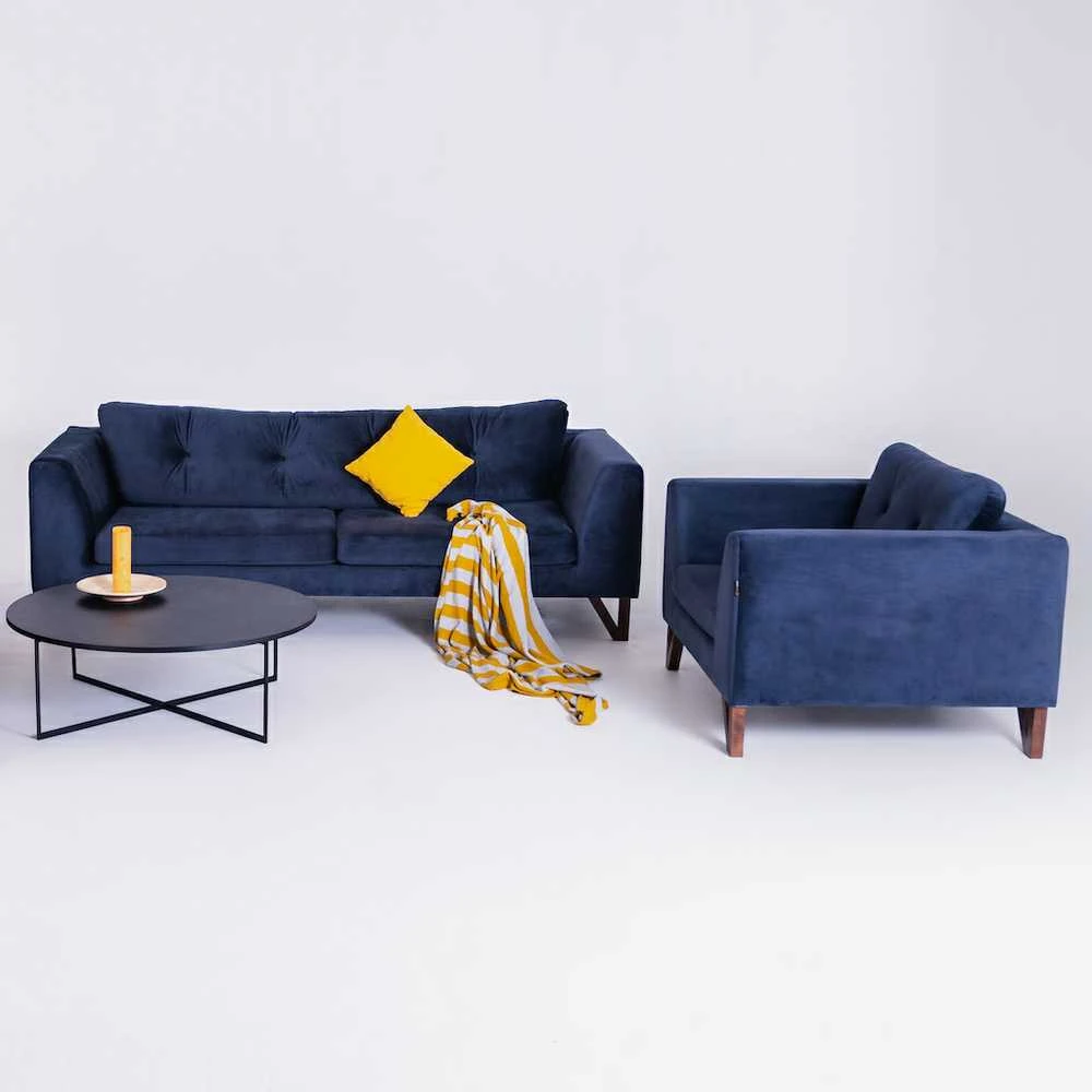 Sofa, Zugo, 84x178 cm, mėlyna