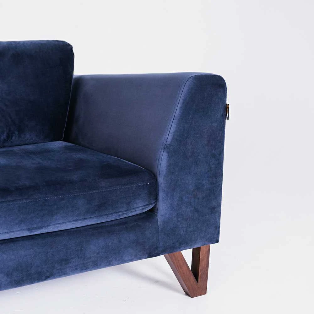 Sofa, Zugo, 84x178 cm, mėlyna
