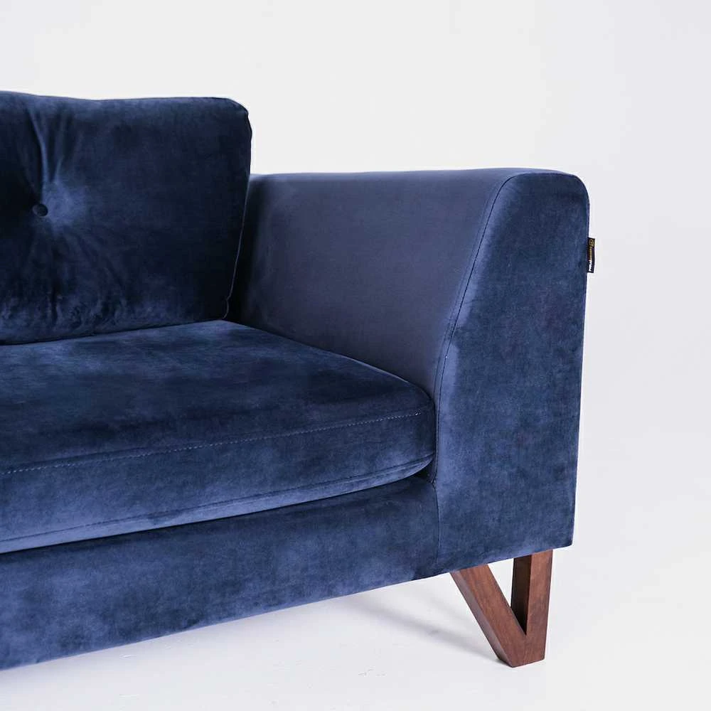 Sofa, ZUGO, 84x178 cm, mėlyna