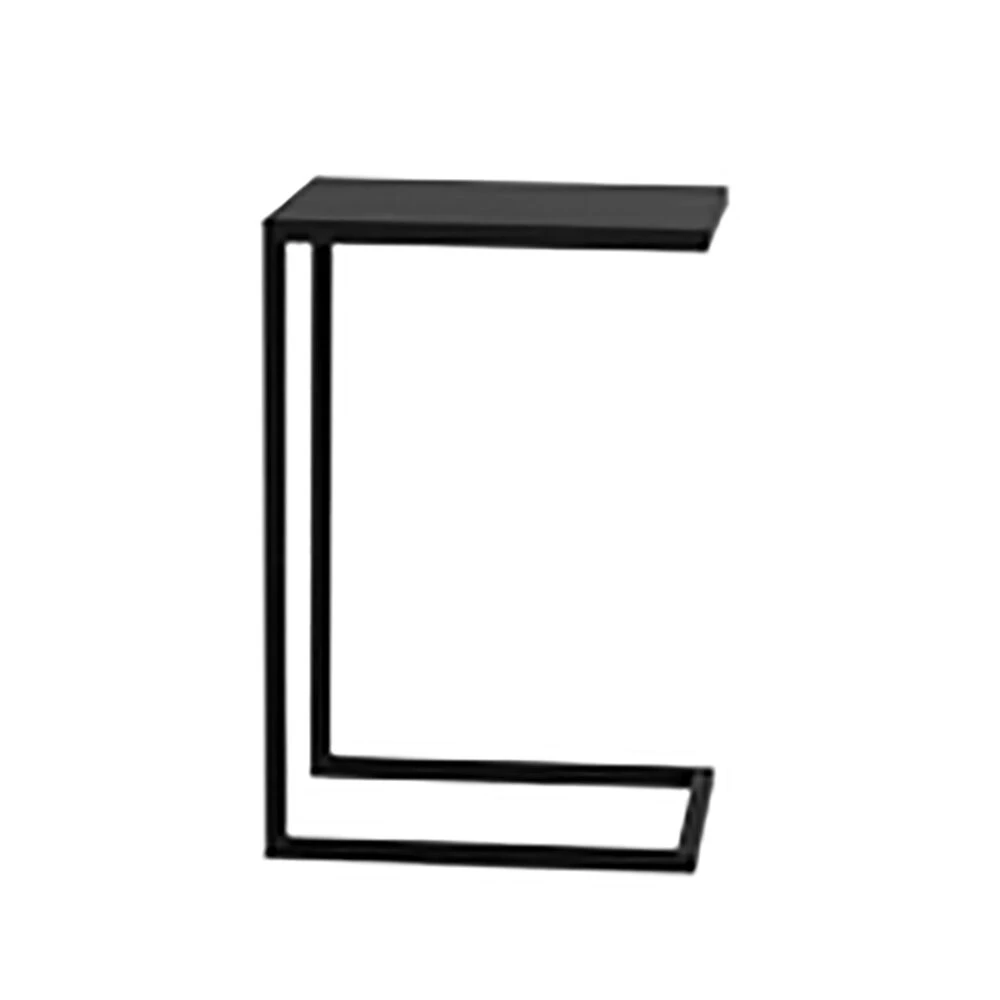 Customform Šonas stalas, LUPE METAL 30, 0.4x0.3x0.6 m, Juoda