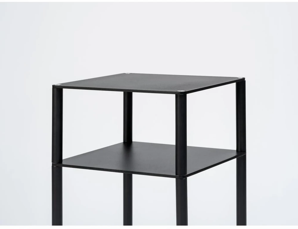 Customform Šoninis staliukas, TENSIO 2 FLOOR FLEX, Juodas