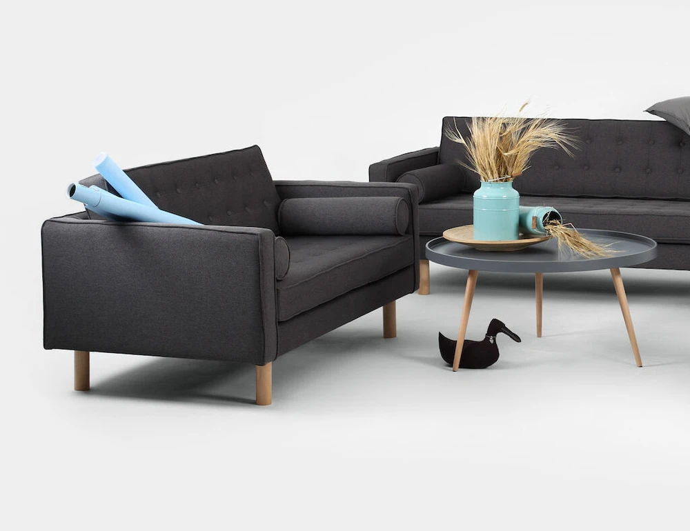 Customform Stalas, SHERWOOD, 200x100 cm, Baltas