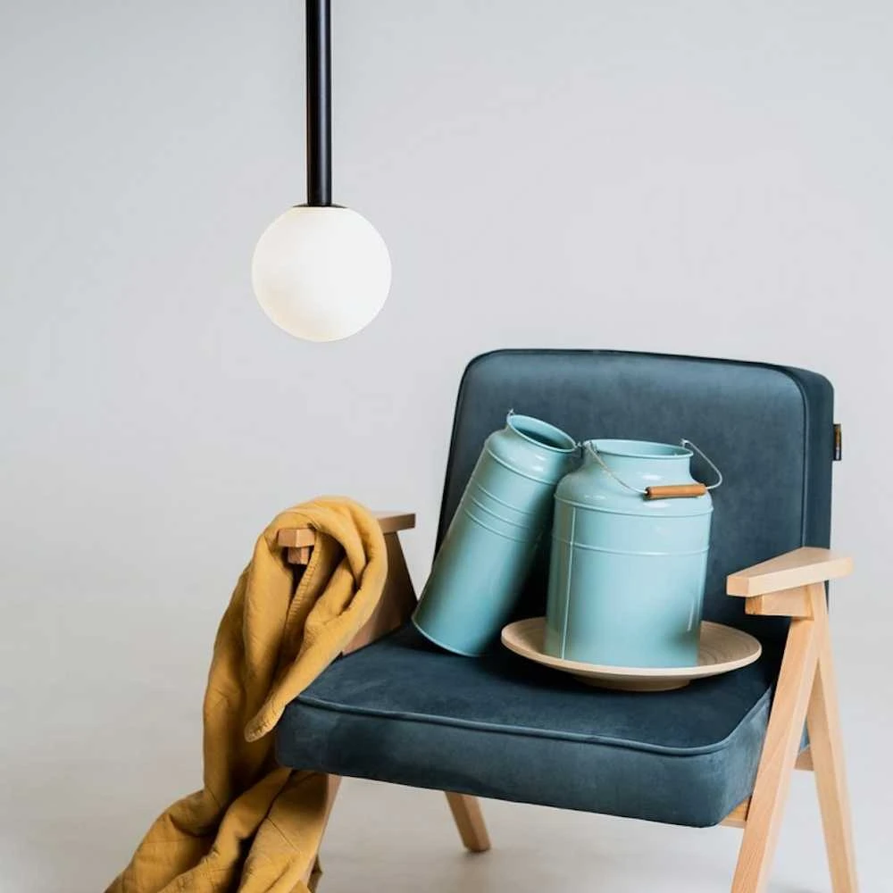 Customform Stalinė lempa, SHADE LAMP, 35x35x40 cm, Juoda