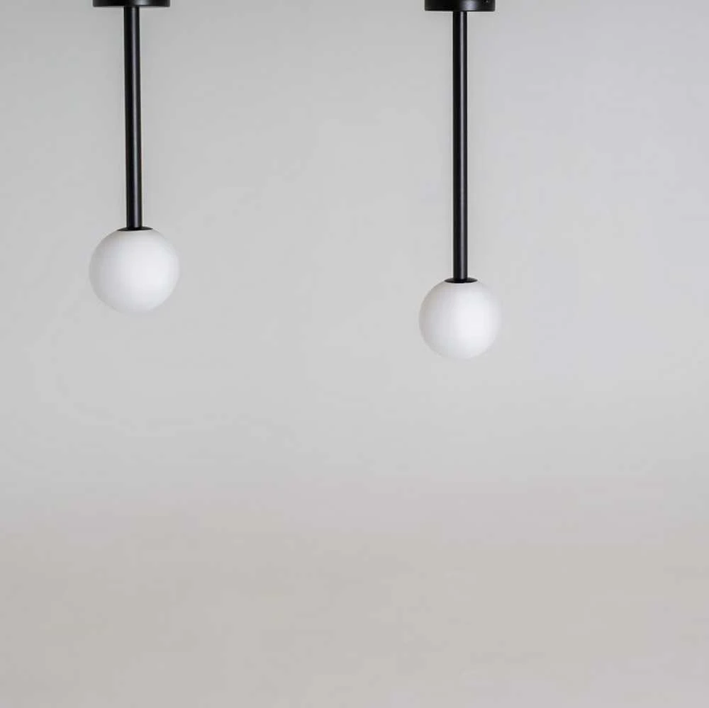 Customform Stalinė lempa, SHADE LAMP, 35x35x40 cm, Juoda