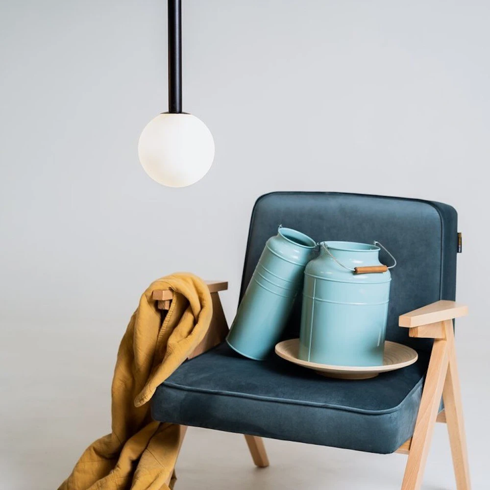 Customform Stalinė lempa, SHADE LAMP, 35x35x40 cm, Juoda
