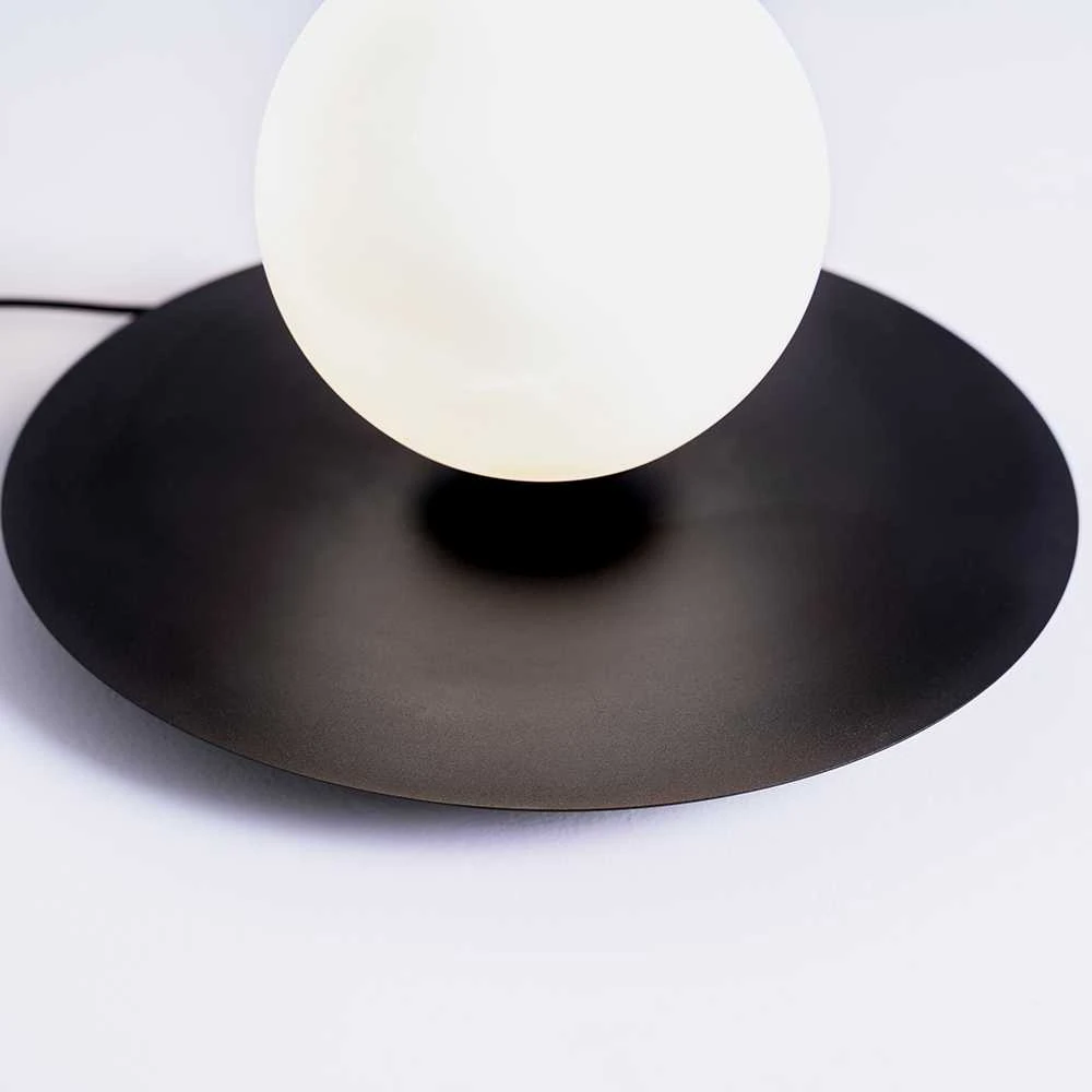 Customform Stalinė lempa, SKIVA BALL M, 0.4x0.24 m, Juoda