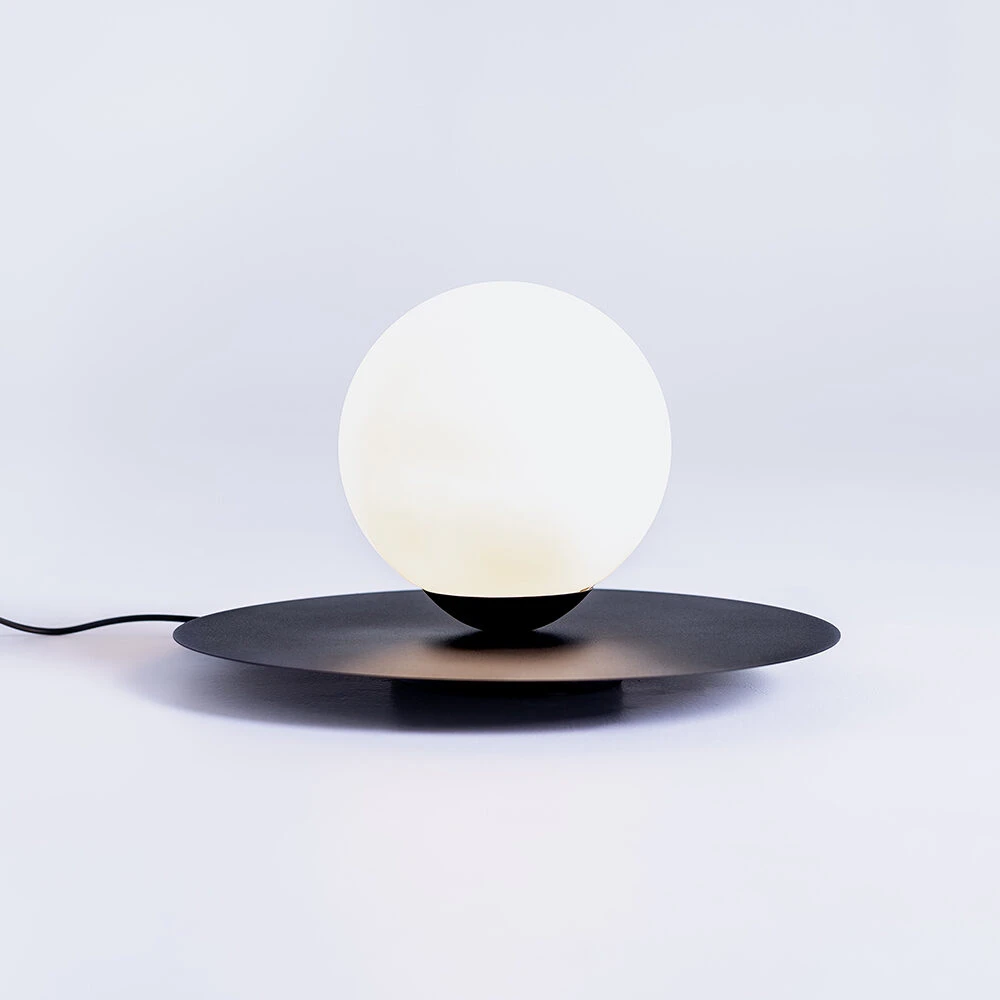 Customform Stalinė lempa, SKIVA BALL M, 0.4x0.24 m, Juoda