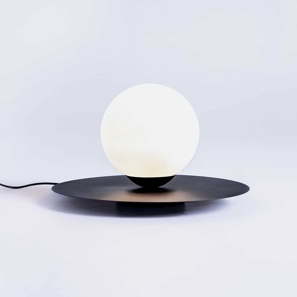 Customform Stalinė lempa, SKIVA BALL M, 0.4x0.24 m, Juoda