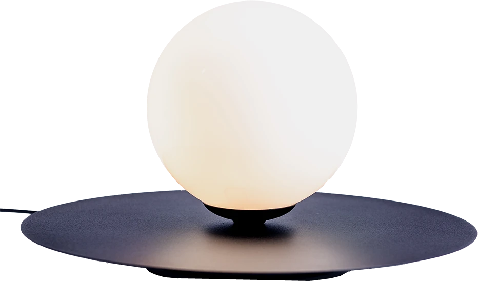 Customform Stalinė lempa, SKIVA BALL S, 0.3x0.17 m, Juoda