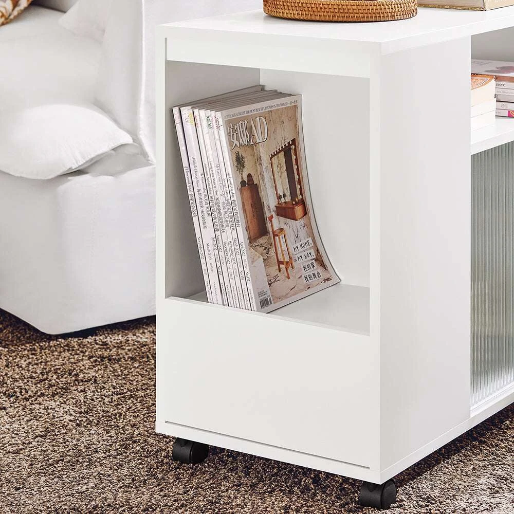 Sobuy Spausdintuvo stalas Spausdintuvo stovas Dokumentų spinta FBT142-W