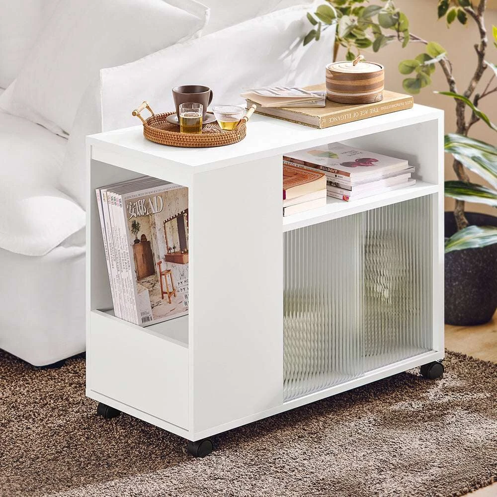 Sobuy Spausdintuvo stalas Spausdintuvo stovas Dokumentų spinta FBT142-W