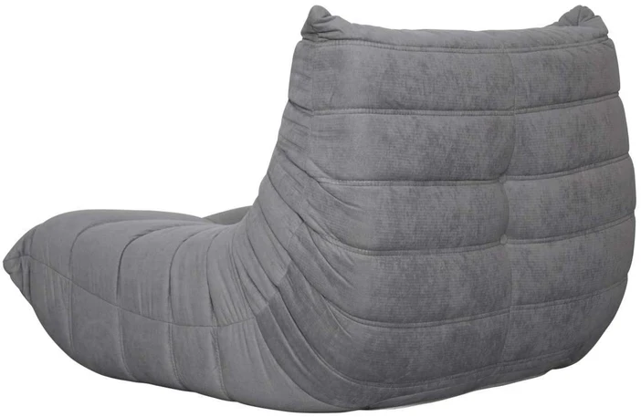 Didelis fotelis, 87 x 70 x 102 cm, Nua, pilkas