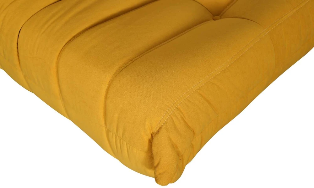 Didelis fotelis, Nua, 87 x 70 x 102 cm, geltonas