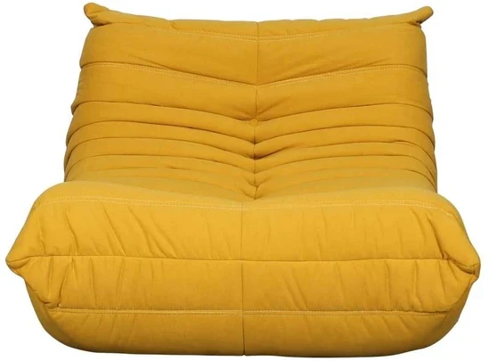 Didelis fotelis, Nua, 87 x 70 x 102 cm, geltonas