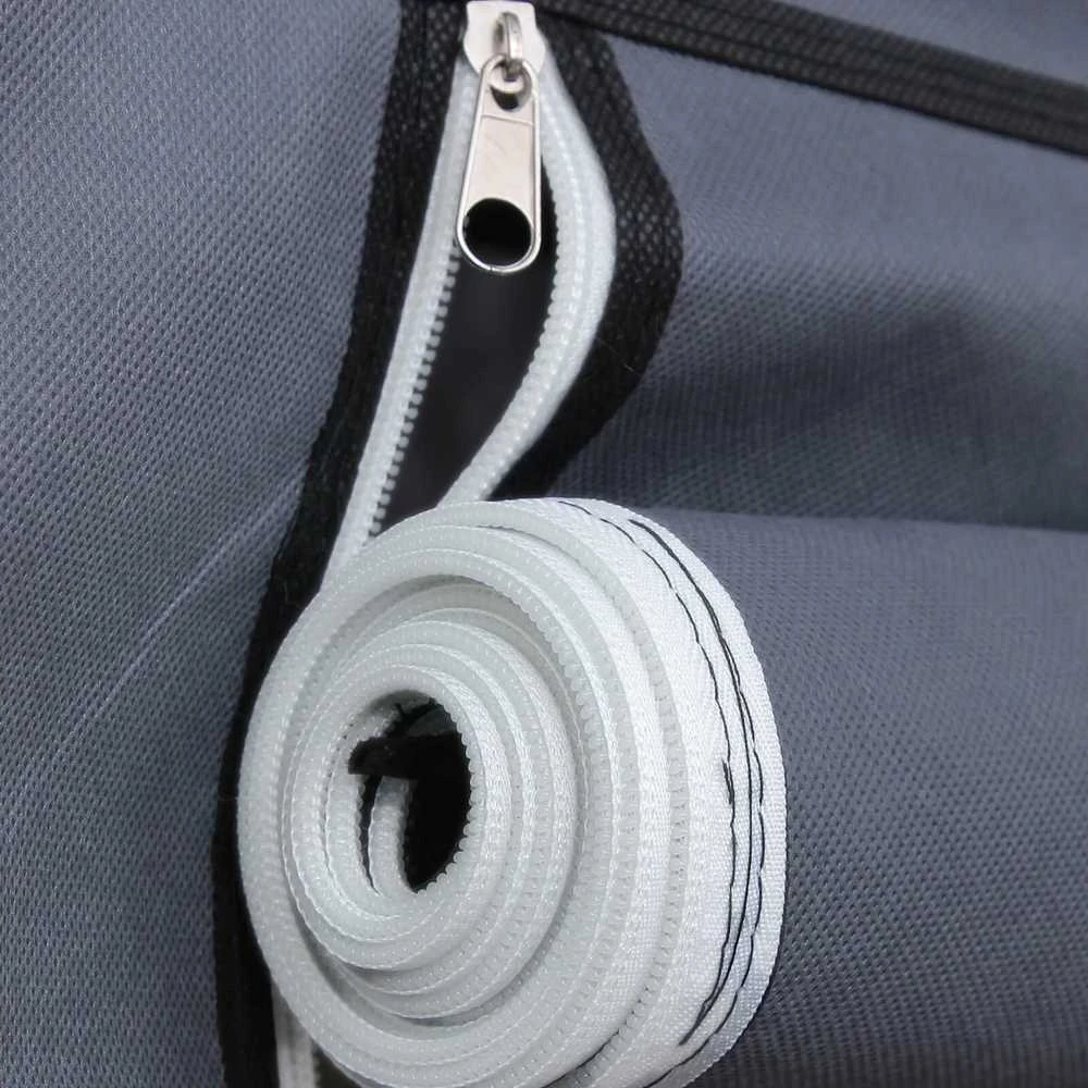 Songmics Didelė medžiaginė spinta 175 x 150 cm Pilka