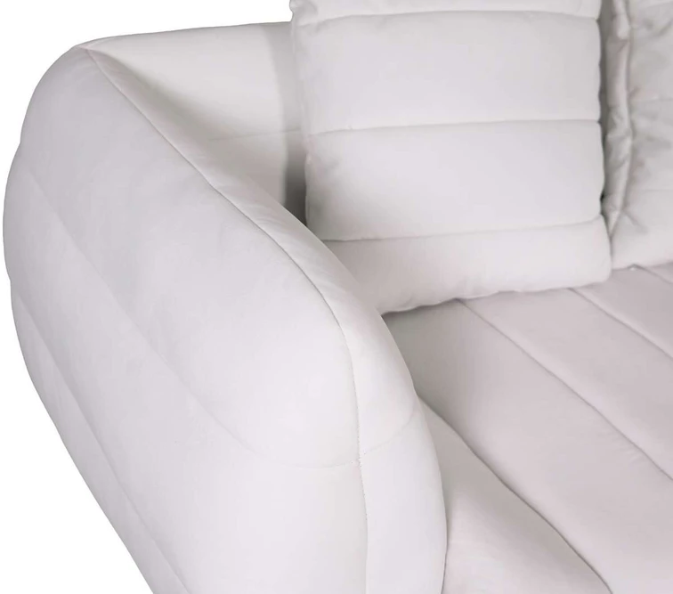 Dvivietė sofa, Nua, balta